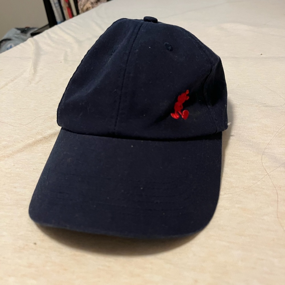 Navy Blue/Red Disney Parks Mickey Mouse Adjustable Hat